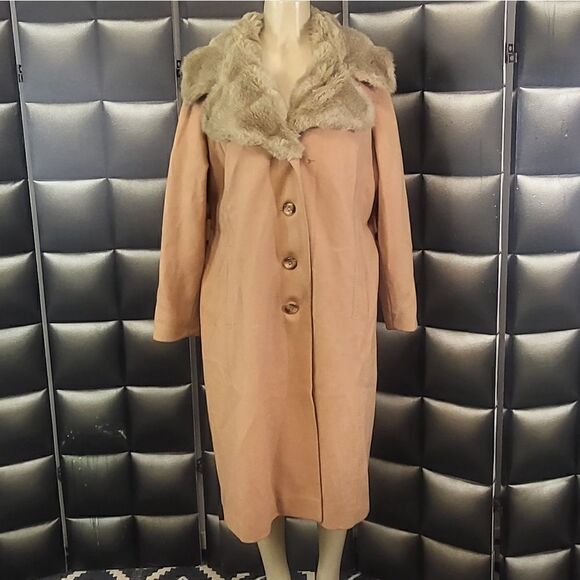 Vintage wool blend coat - Picture 3 of 11